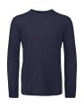 Heren T-shirt Lange Mouw B&C Inspire TM070 Navy